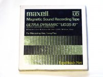 Maxwell Ultra Dynamic 35-90 sound recording tape, Hi-Output/Extended Range