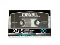 Maxell XL-I 54 Blank Audio Cassette Tape Type I Normal Bias Made in Japan  1990 