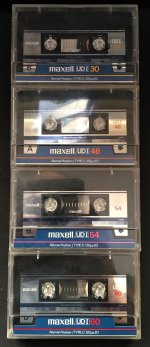 Project C-90, Catalogue, Compact cassettes, Hitachi - Lo-D - Maxell
