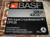 8 x BASF DPR LH26 Professional Metal Reel to Reel tape - 18Cm / 7