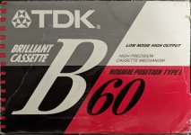 Documenting The Rare Real 1990 TDK B | Tapeheads.net