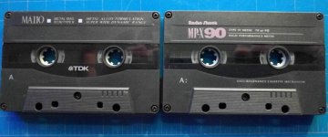 Radio Shack MS-X Metal Standard Tapes